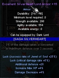 TRADEO SET SH LORD DD HP +15