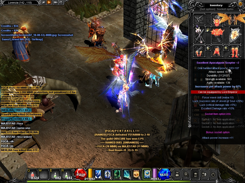 Apocalypse Scepter +2 [+16opt, Luck, Skill] [EXC 6]