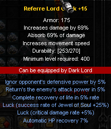 Tradeo Referre Lord Cloak +15