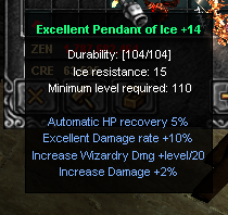 Pendant of Ice +14 [+20opt]